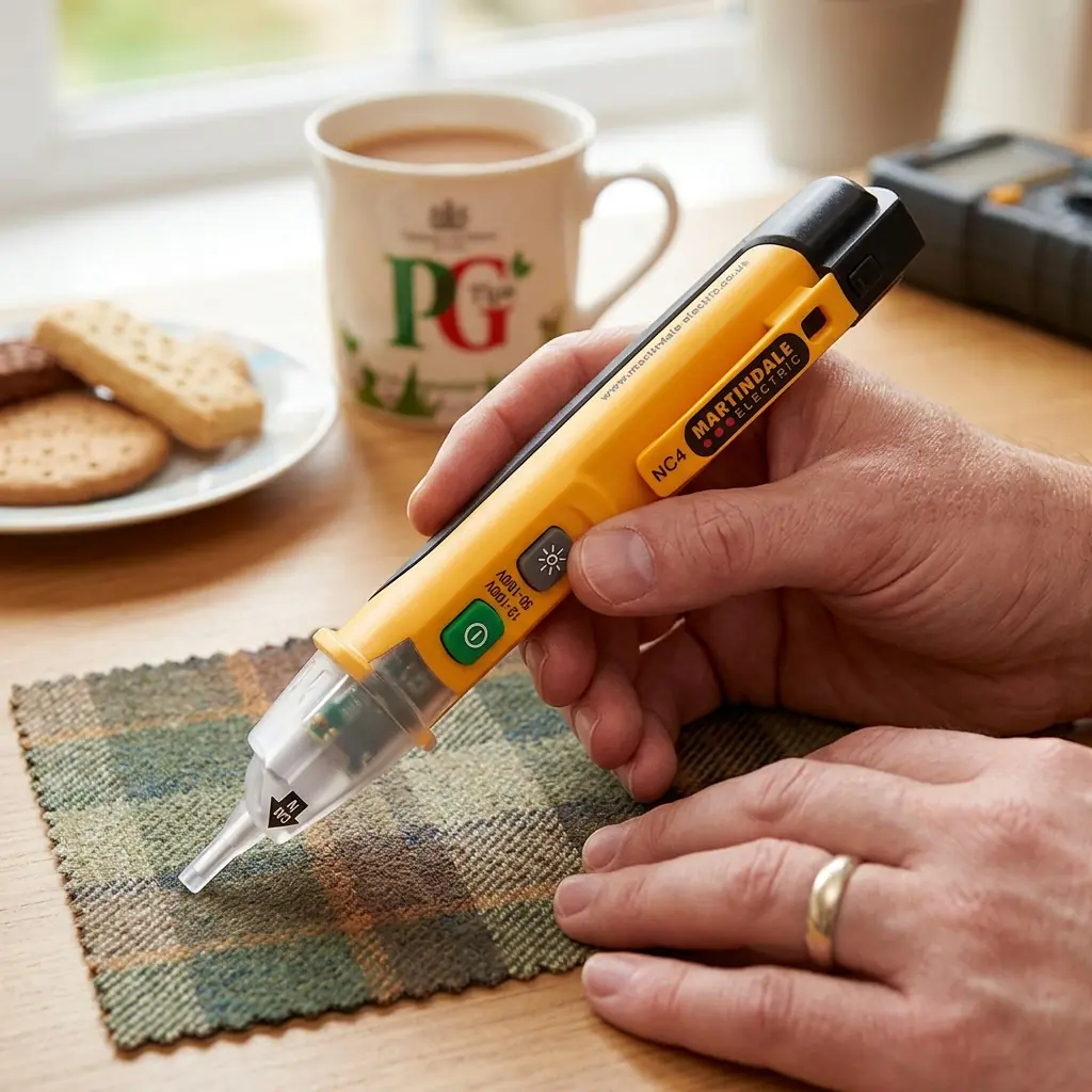 Understanding the LED light indicators on a socket tester